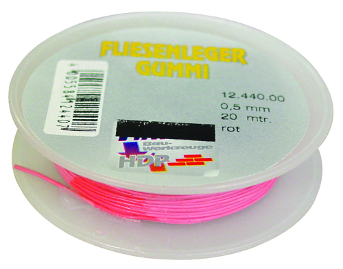 fil élastique gris 20m/0.5mm