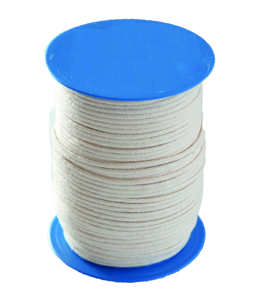 corde coton tressé 100m/2mm Ledent