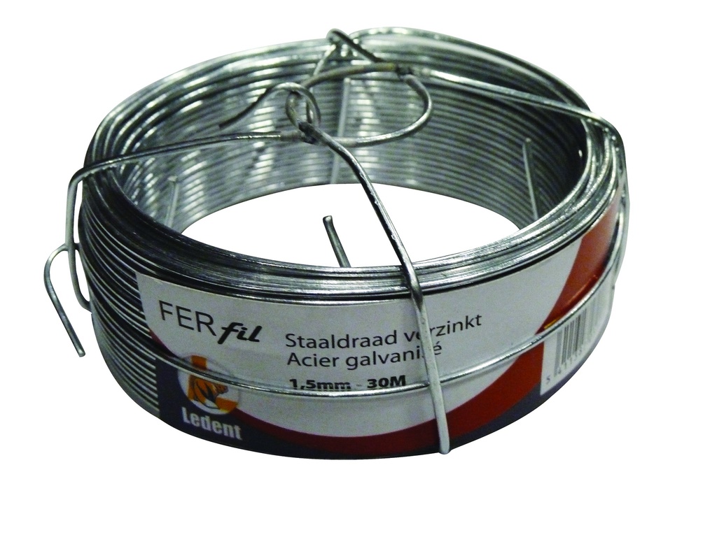 fil de fer zingue 1.5mm/30m