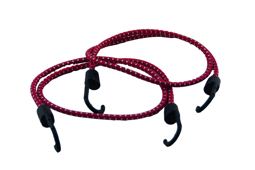 élastique avec crochets prof. 1m/8mm Ledent (2pcs)
