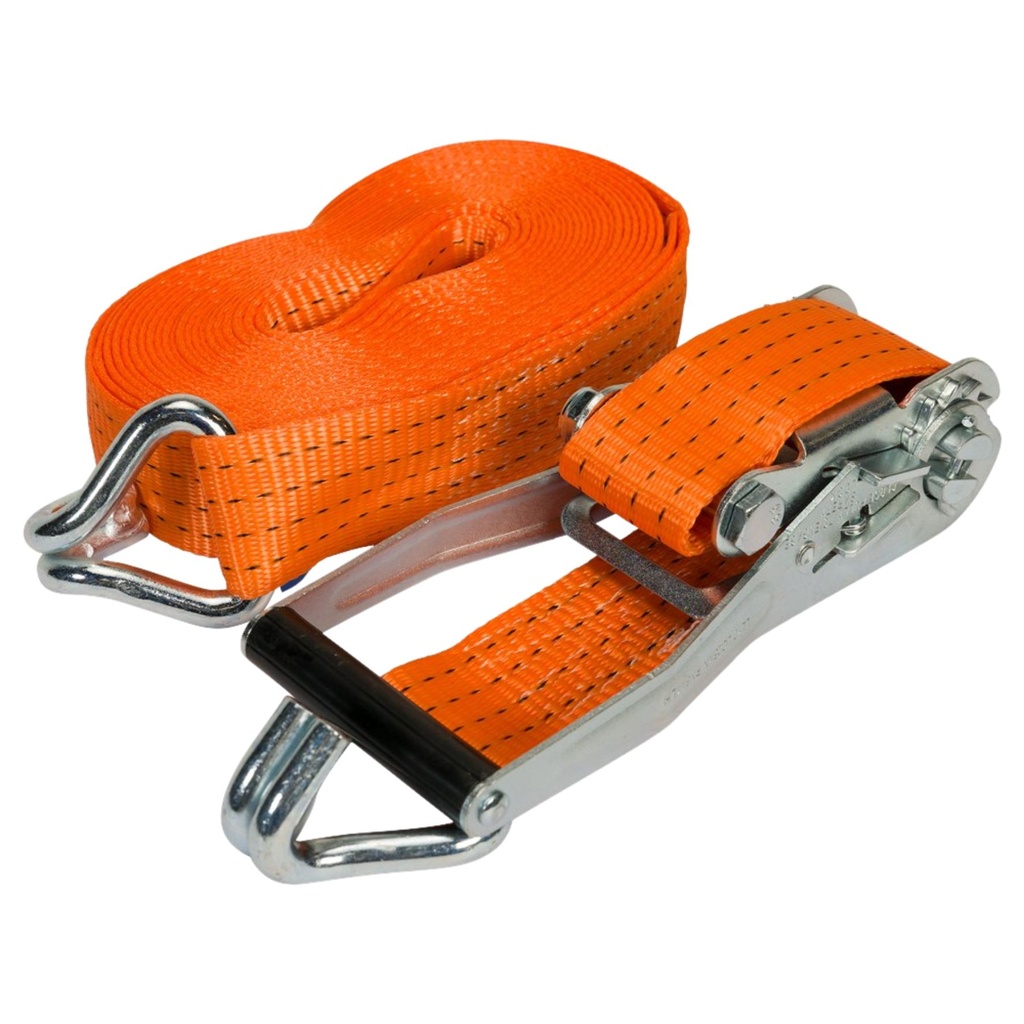 konvox sangle d'arrimage 50 mm cliquet 811 hk fermé 9m lc2500/5000 orange