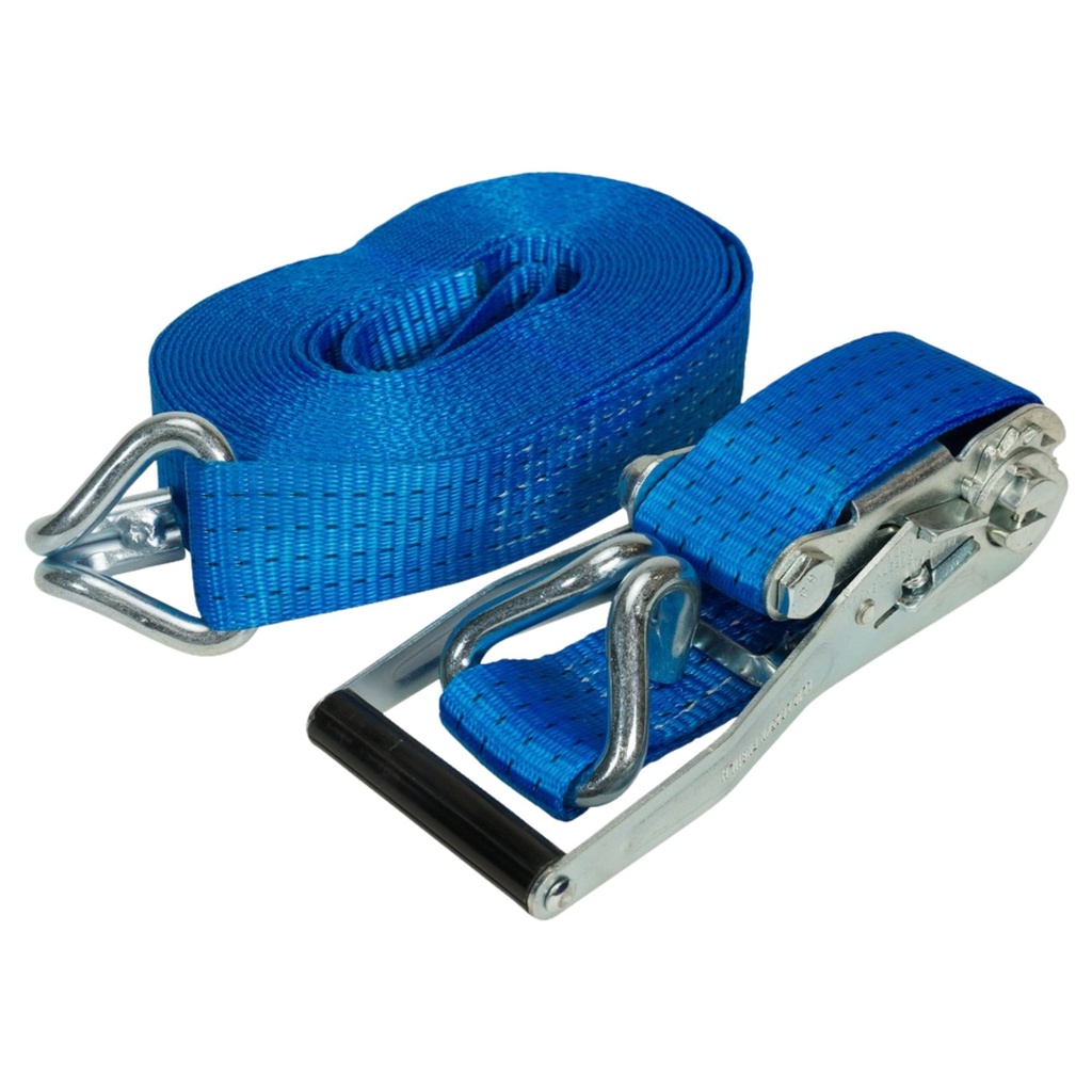 konvox sangle d'arrimage 50mm cliquet 811 hk ouvert 9m 2000/4000dan bleu