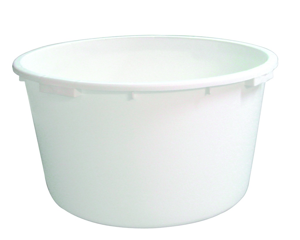 cuvelle pvc 90L blanc