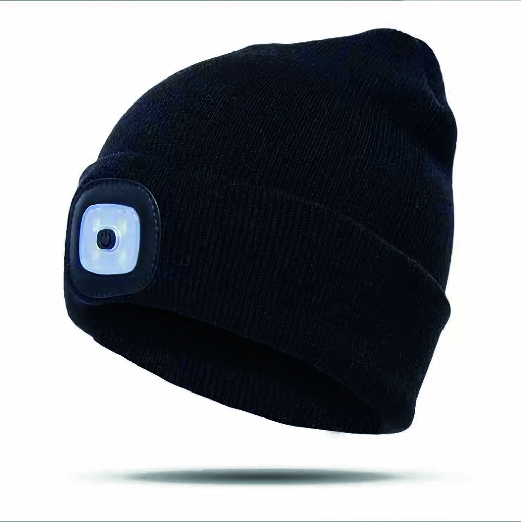 TAB 3003 beanie avec lampe frontale LED