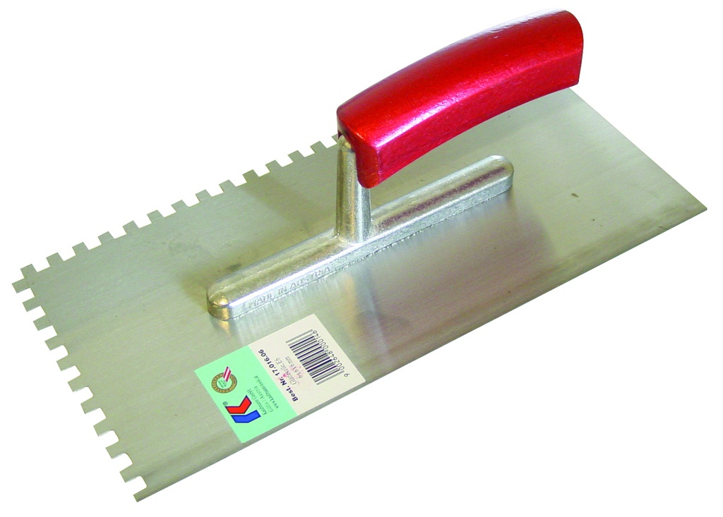 platresse dentée inox 15x15 KM