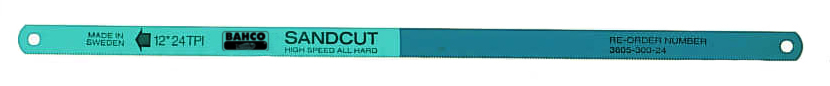 lame/scie à métaux sandcut 300mm (2p)