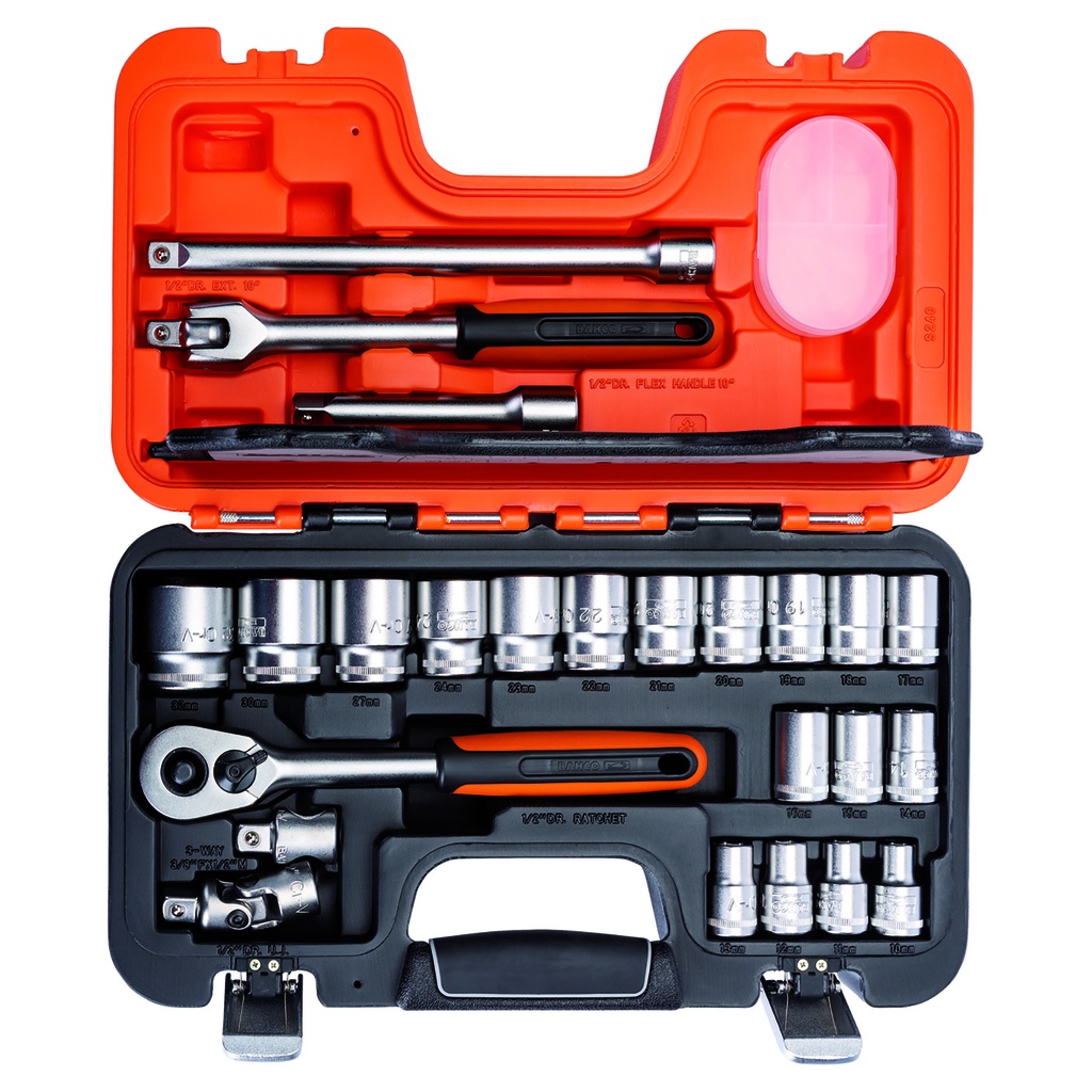 jeux de douilles 1/2" 24pcs