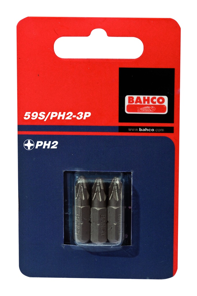 embouts PH2 25mm (3p)