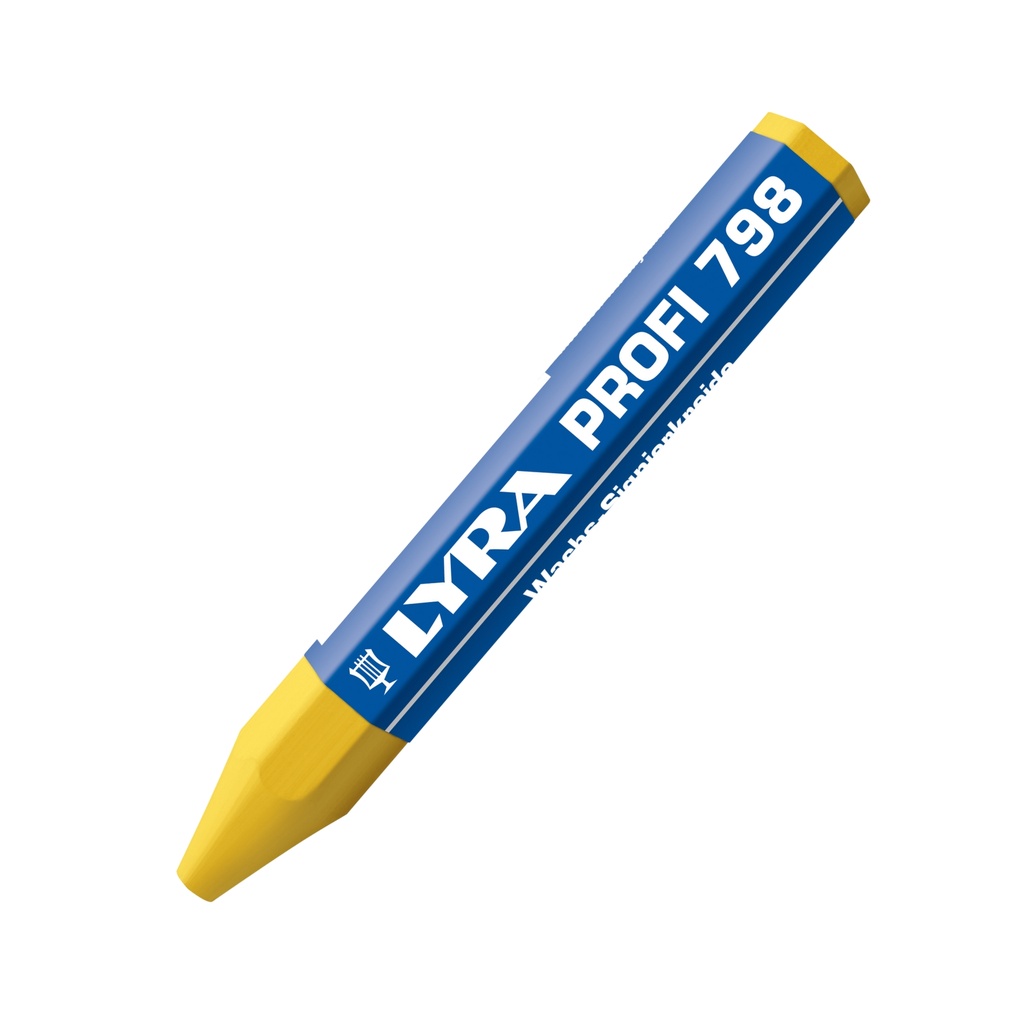 craie de cire LYRA 798 jaune (12p)