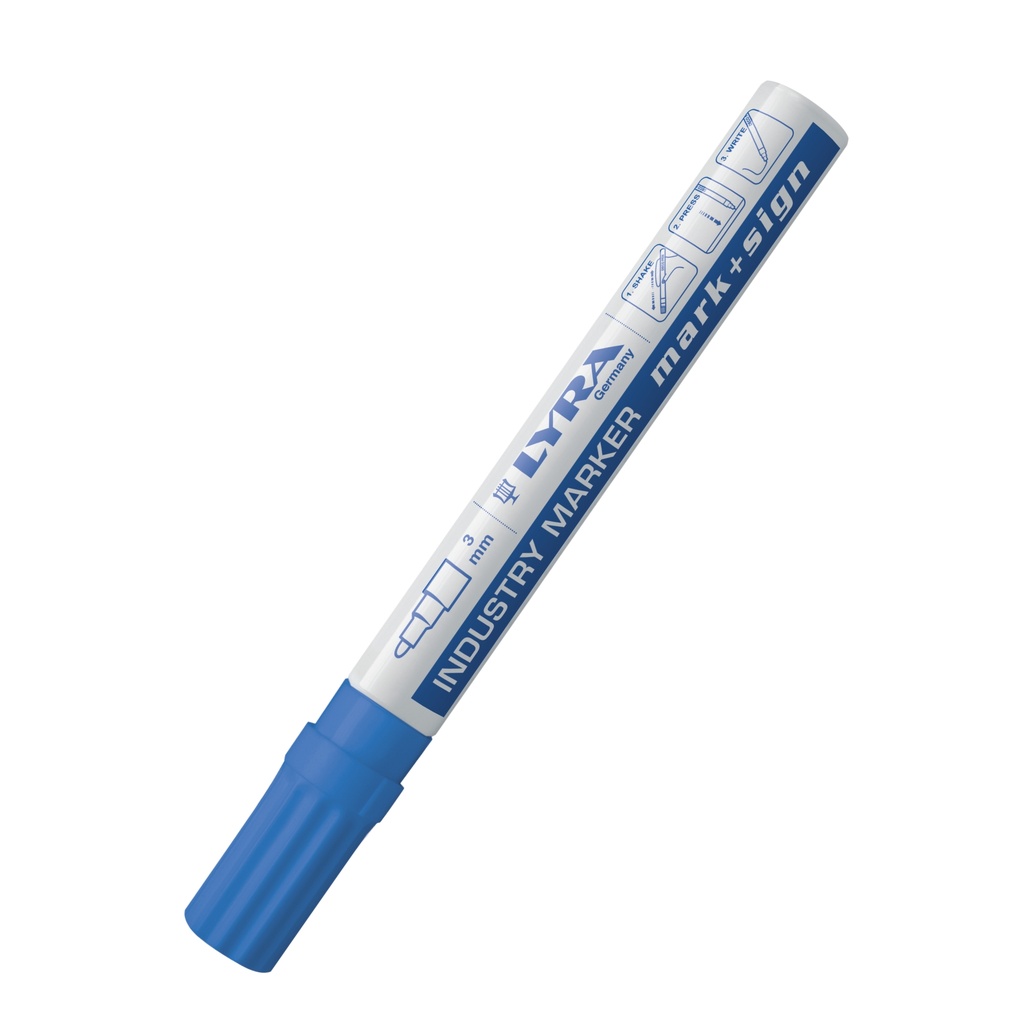 lyra marqueur peinture laquée bleu (10p)