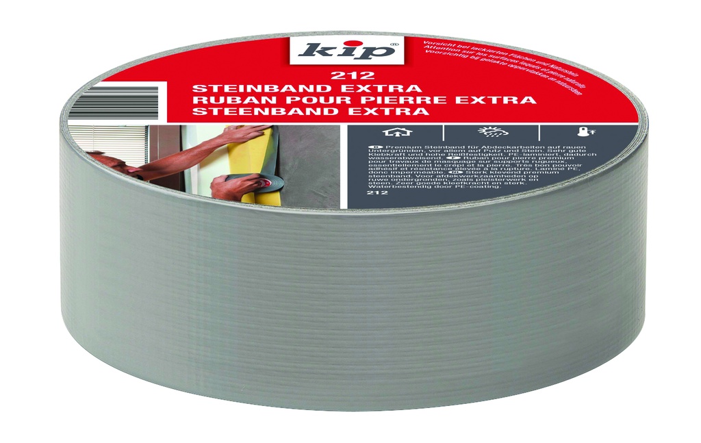 kip 212-48 ruban américain extra argent 48mm/50m (12pcs)