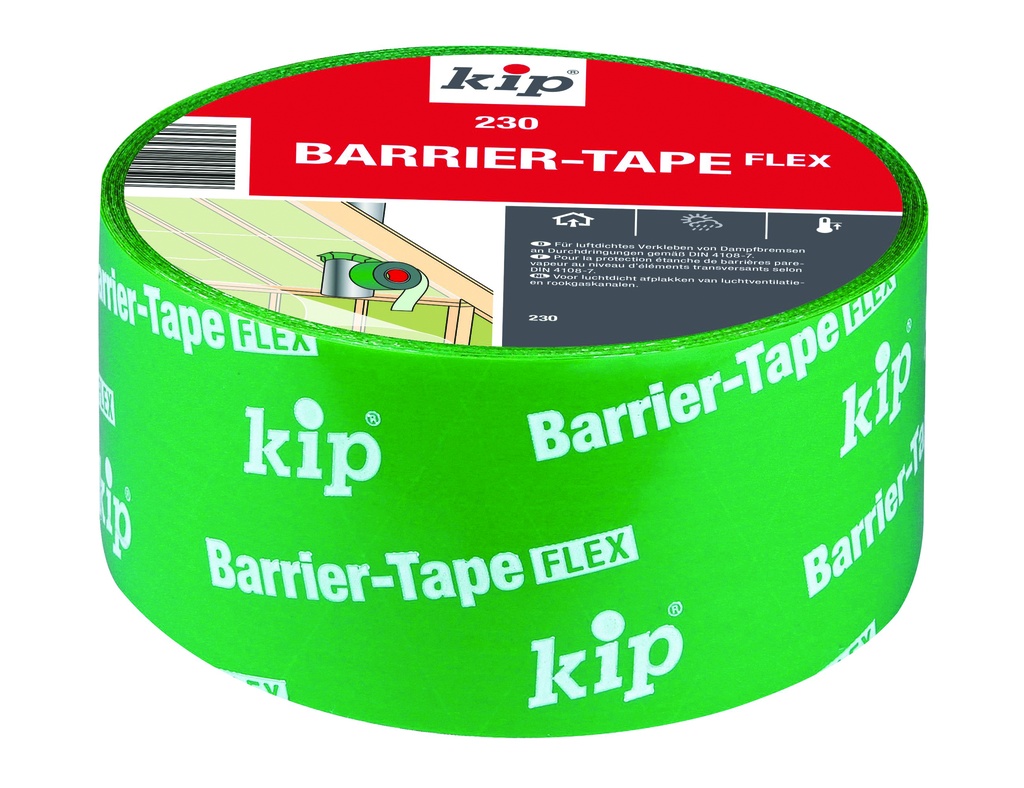 kip 230-60 barrier tape 60mm/25m (9pcs)