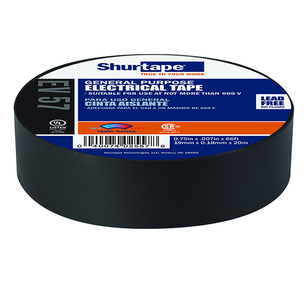 kip 993-19 pvc ruban isolant électro noir 19mm/20m