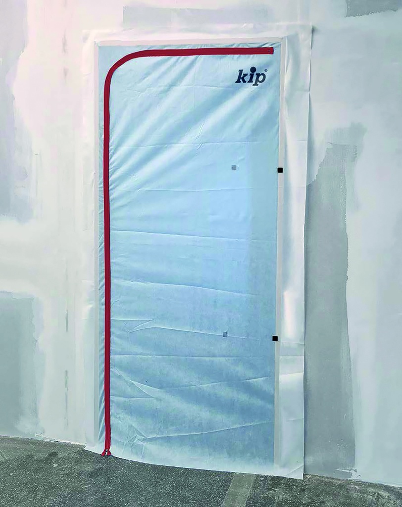 kip 395-00 porte anti-poussière avec fermeture 120x220cm