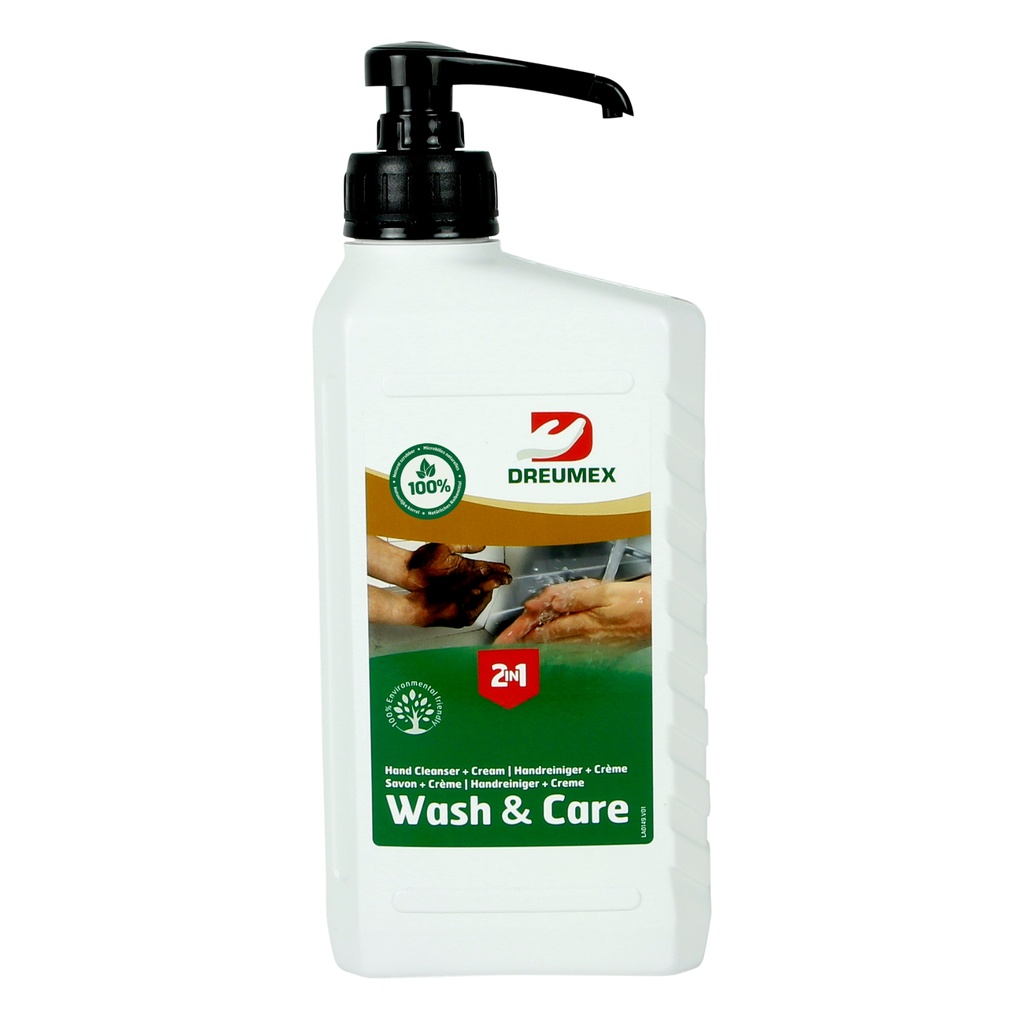 dreumex wash & care nettoyant pour les mains 1l