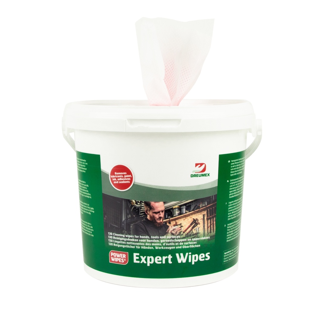 dreumex expert wipes nettoyant pour les mains (130)