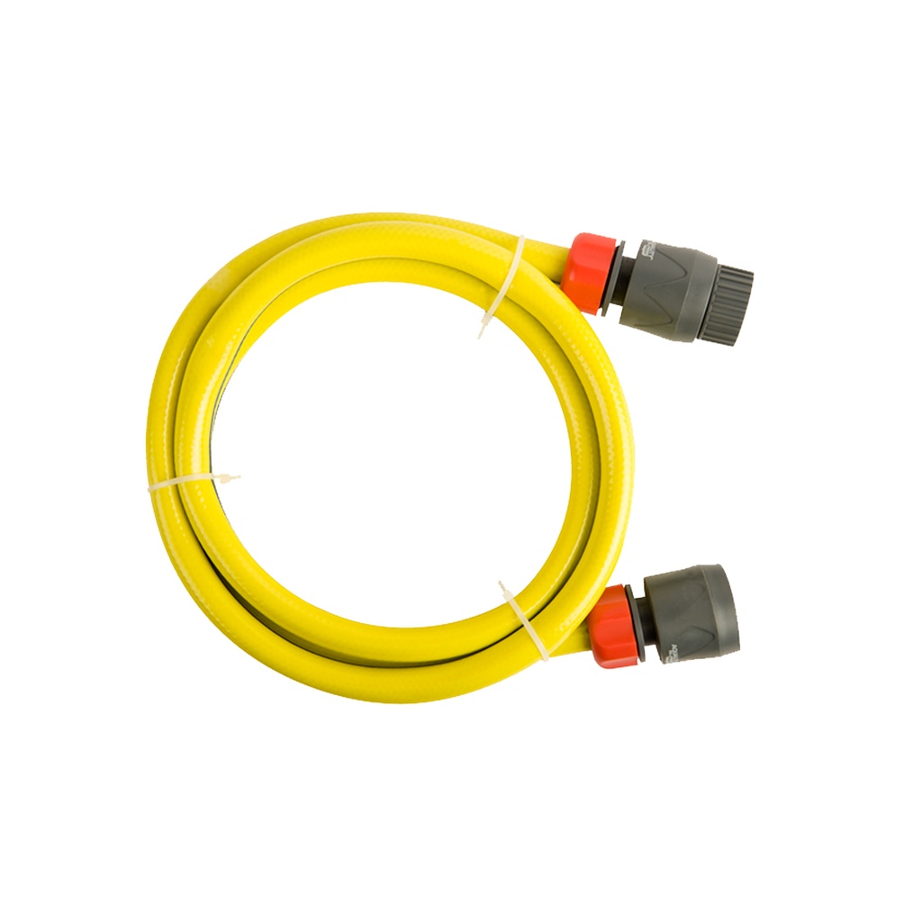 polet 741315 set 1,5m tuyau 1/2"+nez robinet+2 racc.