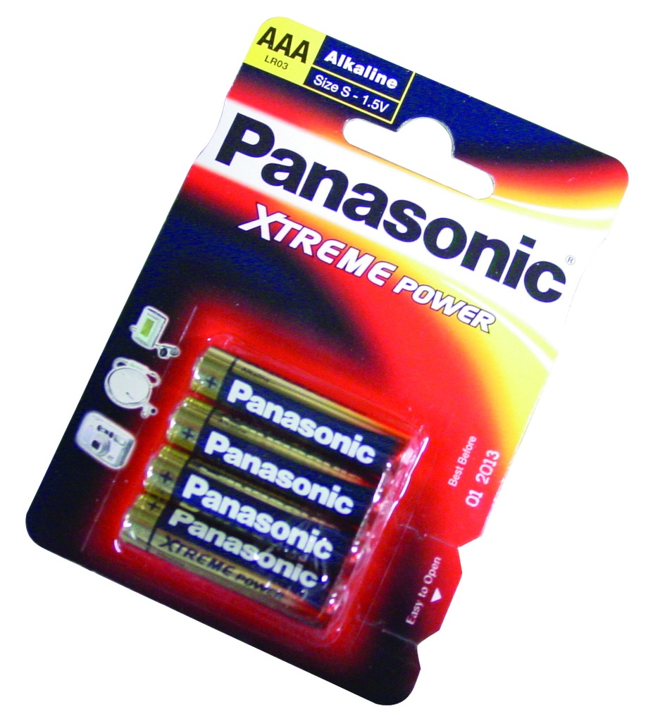 batterie AAA LR03 blister (4p)