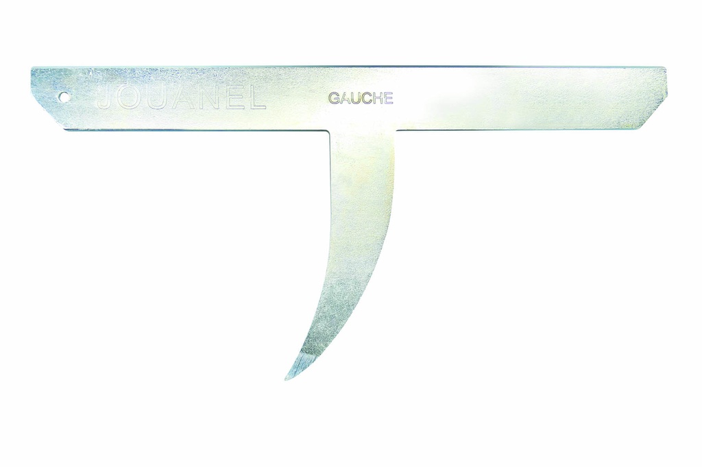 enclume d'ardoisier à gauche