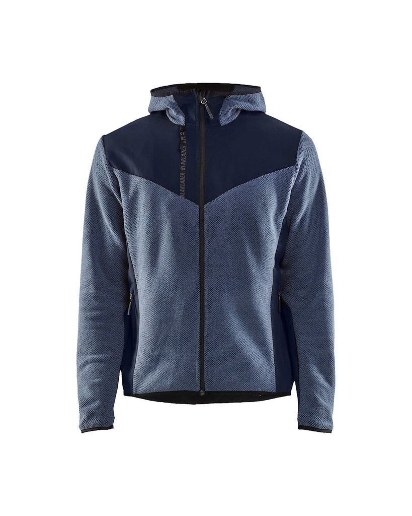 59402536 - Veste tricotée avec softshell [Blaklader]