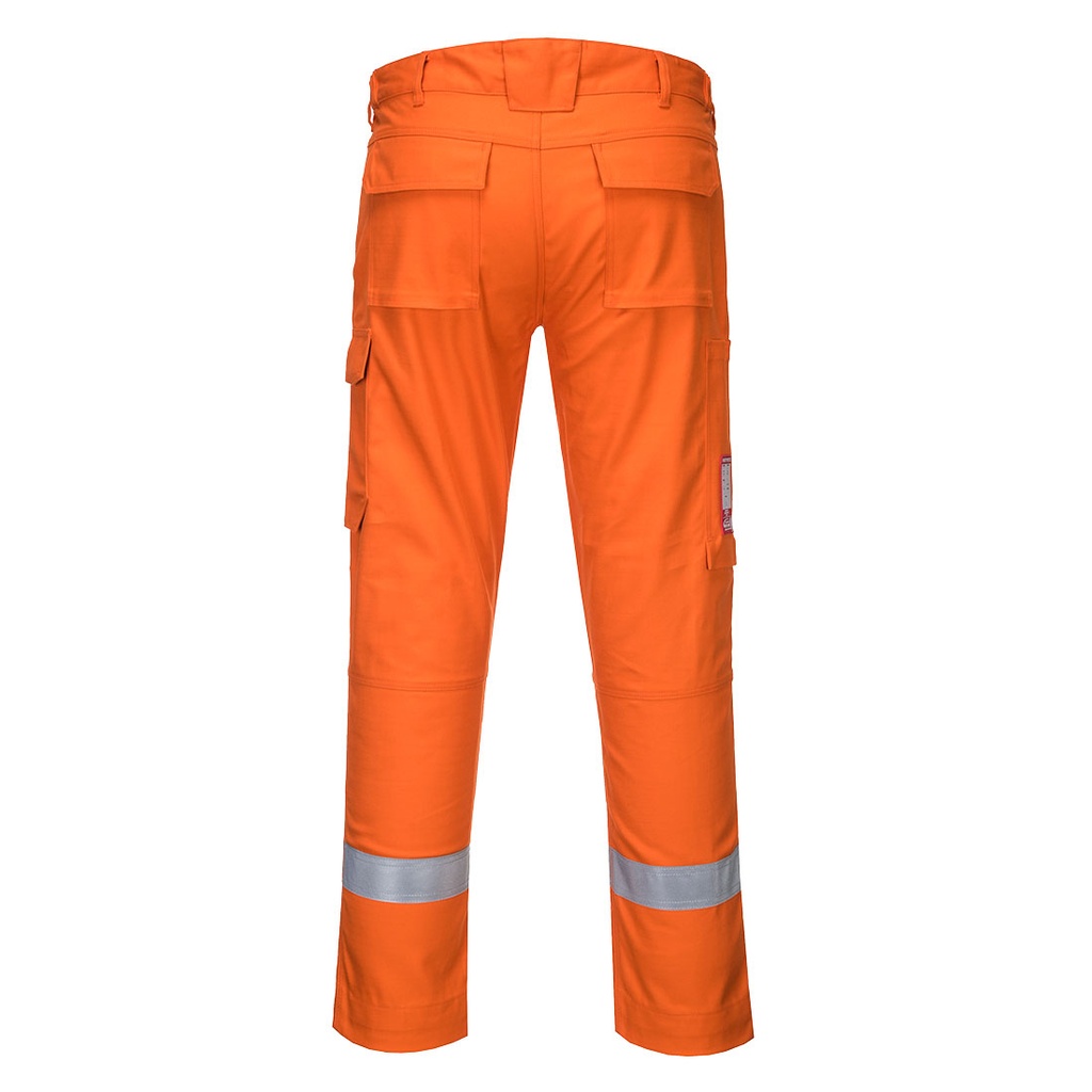 FR66 - Pantalons [Résistant à la flamme] Portwest (30, hi-vis orange)