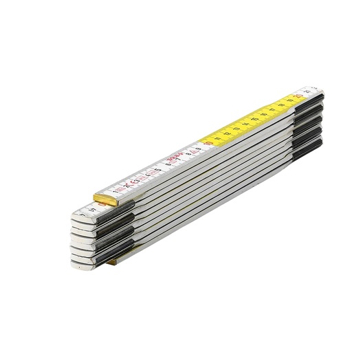 [5362071] sola mètre double blanc/jaune