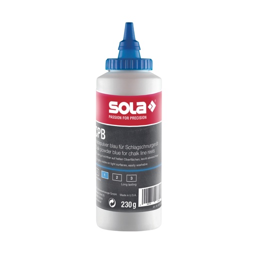 [5362306] sola poudre à traçer bleu 230g