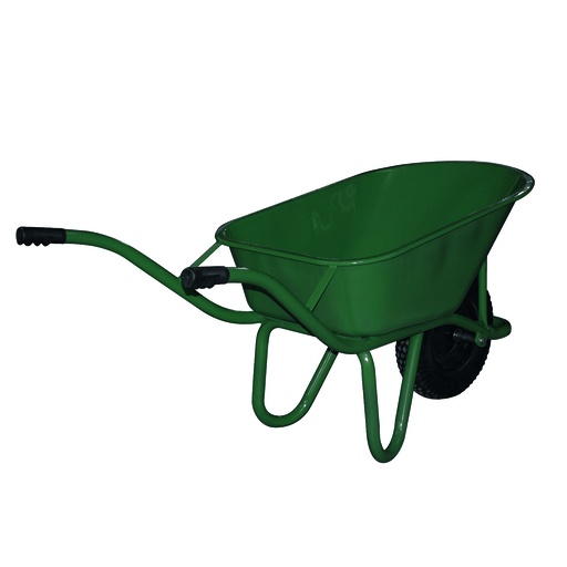 [5408116] sirl F10 EVO brouette vert roue gonflable à roulements 130l