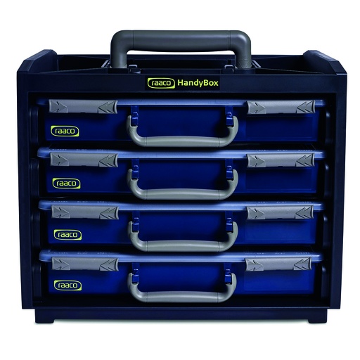 [5663035] raaco coffret d'assortiment handy box met 4 assorters
