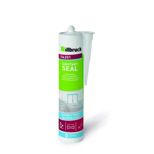 [2030015] Illbruck FA201 silicone neutre de construction et sanitaire transparant
