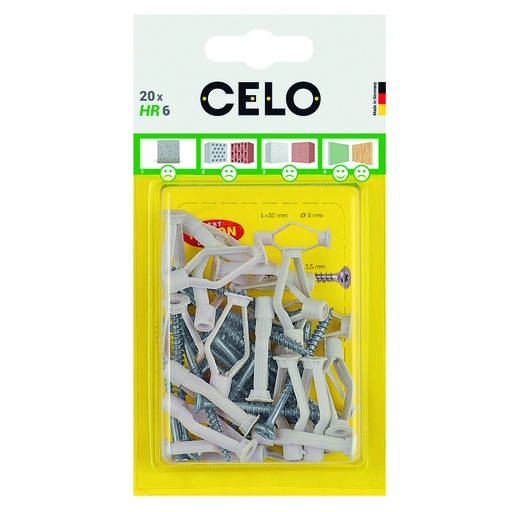 [2040826] celo cheville murale creuse HR 8-40 SPS (20)