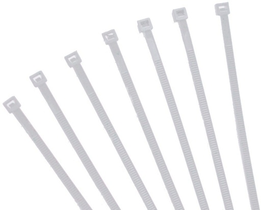 [2365011] collier de cable 360x7.5 blanc (100p)