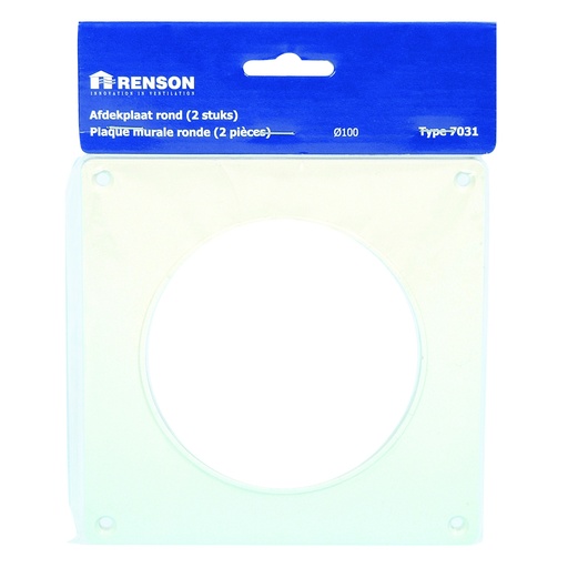 [4025444] renson 7031 plaque (2p) dia 125