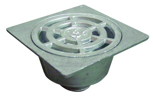 [4042001] siphon de cour alu 10x10