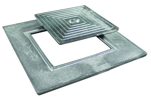 [4042033] châssis de visite alu simple 30x30