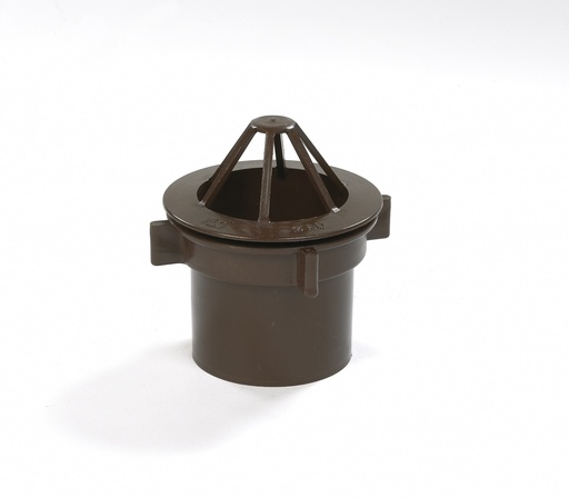 [4084019] siphon et crépine 80mm brun