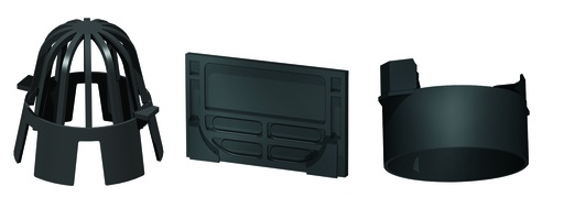 [4090734] aco cleanline/cleanfast noir set d'accessoires