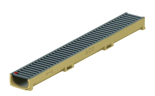 [4091179] aco euroline 60 avec grille antracite 1m
