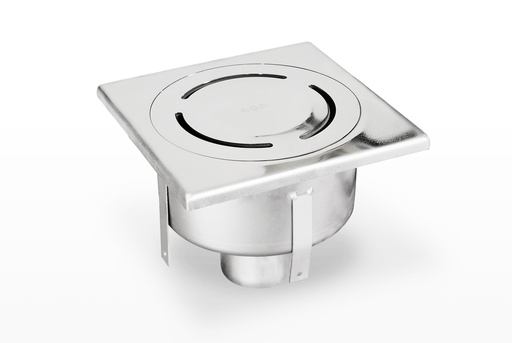 [4091263] aco Eko Home Diamant siphon de cour inox 10x10
