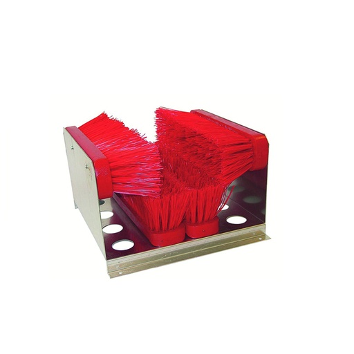 [5061240] polet 406003 brosse pour rincage de chaussures avec 4 brosses en pvc