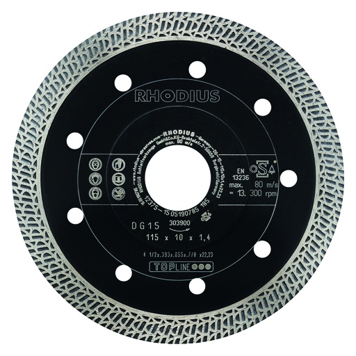 [5063116] disque diamanté carrelage 125x10