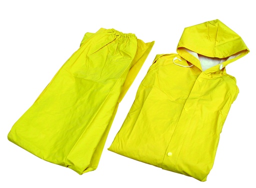 [5101004] veste+pantalon imperméable jaune XL