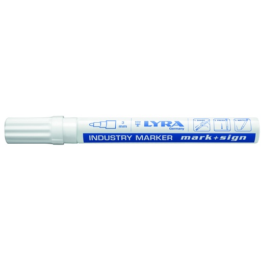 [5147058] lyra marqueur peinture laquée blanc (10)