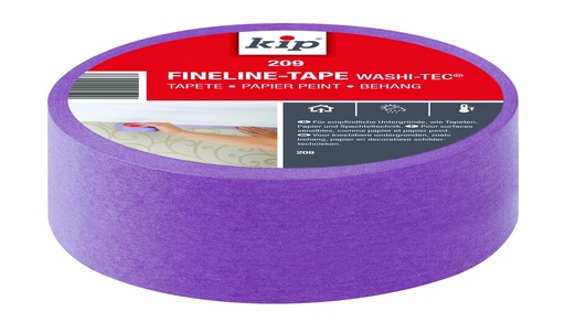 [5178271] kip 209-48 fineline Washi-Tec lila 50mm/50m (9pcs)