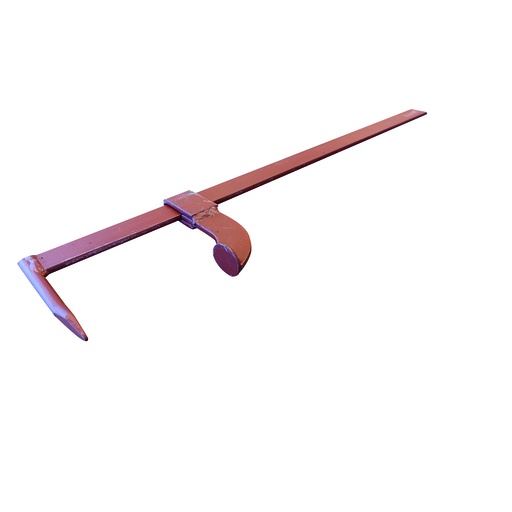 [5192091] Pince profilée standard rouge laqué