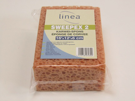 [5284051] éponge de ménage sweepex 2 très robuste 16x12x6cm